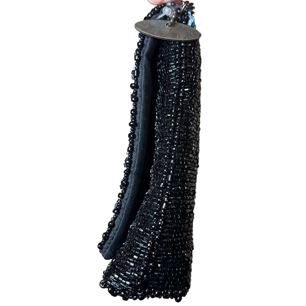 Mary Frances Beaded Crossbody Handbag Purse Lemons Fruit Sparkle Chain Strap - Picture 12 of 15